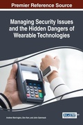 Cover: Managing Security Issues and the Hidden Dangers of Wearable Technologies - Information Science Reference