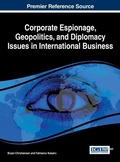 Cover: Corporate Espionage, Geopolitics, and Diplomacy Issues in International Business - Information Science Reference