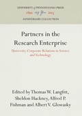 Cover: Partners in the Research Enterprise - University of Pennsylvania Press