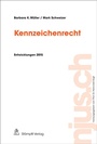 Cover: Kennzeichenrecht - St&auml;mpfli Verlag