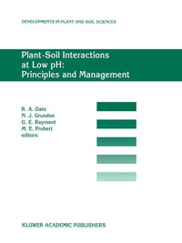 Abbildung von: Plant-Soil Interactions at Low pH: Principles and Management - Kluwer Academic Publishers