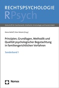 Cover: Prinzipien, Grundlagen, Methodik und Qualit&auml;t psychologischer Begutachtung in familiengerichtlichen Verfahren - Nomos