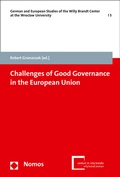 Cover: Challenges of Good Governance in the European Union - Nomos