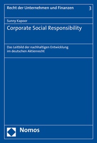 Abbildung von: Corporate Social Responsibility - Nomos