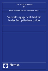 Abbildung von: Verwaltungsgerichtsbarkeit in der Europäischen Union - Nomos