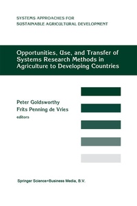 Enlarge image Cover: Opportunities, Use, And Transfer Of Systems Research Methods In Agriculture To Developing Countries - Springer