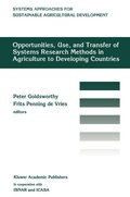 Cover: Opportunities, use, and transfer of systems research methods in agriculture to developing countries - Springer