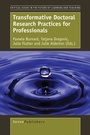 Cover: Transformative Doctoral Research Practices for Professionals - Brill