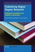 Cover: Publishing Higher Degree Research - Brill