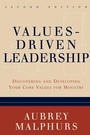 Cover: Values-Driven Leadership - Discovering and Developing Your Core Values for Ministry - Baker Books, a division of Baker Publishing Group