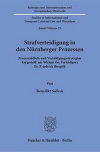 Abbildung von: Strafverteidigung in den Nürnberger Prozessen. - fibre