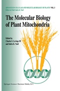Cover: The molecular biology of plant mitochondria - Kluwer Academic Publishers