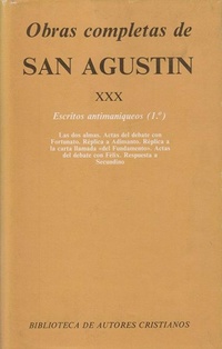 Abbildung von: Escritos antimaniqueos, 1 - Biblioteca Autores Cristianos