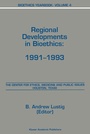 Cover: Bioethics Yearbook - Kluwer Academic Publishers