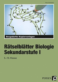 Abbildung von: Rätselblätter Biologie - Persen Verlag in der AAP Lehrerwelt GmbH