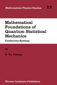 Abbildung von: Mathematical Foundations of Quantum Statistical Mechanics - Kluwer Academic Publishers