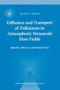 Cover: Diffusion and Transport of Pollutants in Atmospheric Mesoscale Flow Fields - Springer