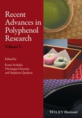 Cover: Recent Advances in Polyphenol Research, Volume 5 - Wiley-Blackwell