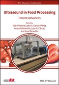 Cover: Ultrasound in Food Processing - Wiley-Blackwell