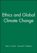 Cover: Ethics and Global Climate Change - Wiley