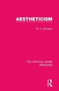 Cover: Aestheticism - Routledge