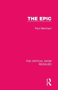 Enlarge image Cover: The Epic - Routledge