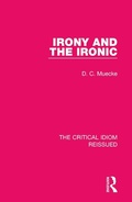 Cover: Irony and the Ironic - Routledge