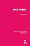 Cover: Rhetoric - Routledge
