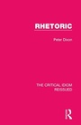 Cover: Rhetoric - Routledge