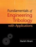 Cover: Fundamentals of Engineering Tribology with Applications - Cambridge University Press