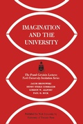 Cover: Imagination and the University - University of Toronto Press