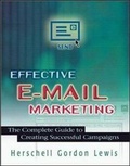 Cover: Effective e-mail Marketing - Amacom