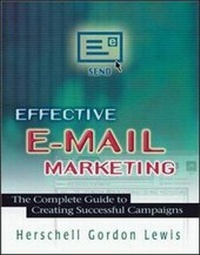 Enlarge image Cover: Effective e-mail Marketing - Amacom