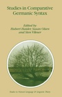 Cover: Studies in Comparative Germanic Syntax - Springer