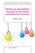 Cover: Writing up Quantitative Research in the Social and Behavioral Sciences - Brill