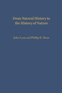 Enlarge image Cover: From Natural History to the History of Nature - University of Notre Dame Press
