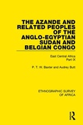 Cover: The Azande and Related Peoples of the Anglo-Egyptian Sudan and Belgian Congo - Routledge