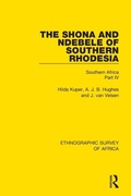 Cover: The Shona and Ndebele of Southern Rhodesia - Routledge