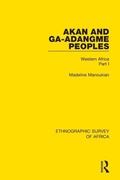Cover: Akan and Ga-Adangme Peoples - Routledge