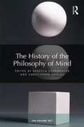 Cover: The History of the Philosophy of Mind - Routledge