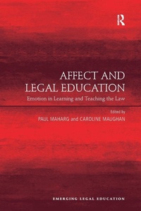 Abbildung von: Affect and Legal Education - Routledge