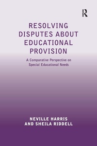 Abbildung von: Resolving Disputes about Educational Provision - Routledge
