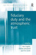 Cover: Fiduciary Duty and the Atmospheric Trust - Routledge
