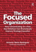 Cover: The Focused Organization - Routledge