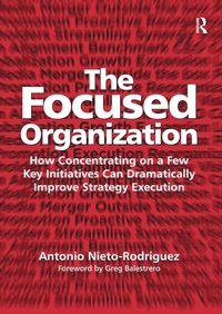 Enlarge image Cover: The Focused Organization - Routledge