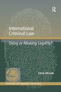 Cover: International Criminal Law - Routledge