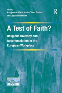 Enlarge image Cover: A Test of Faith? - Routledge