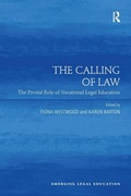 Cover: The Calling of Law - Routledge