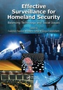 Cover: Effective Surveillance for Homeland Security - CRC Press