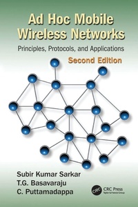 Enlarge image Cover: Ad Hoc Mobile Wireless Networks - CRC Press